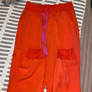 Figs XS Petite Fireside Jogger Scrub Bottoms